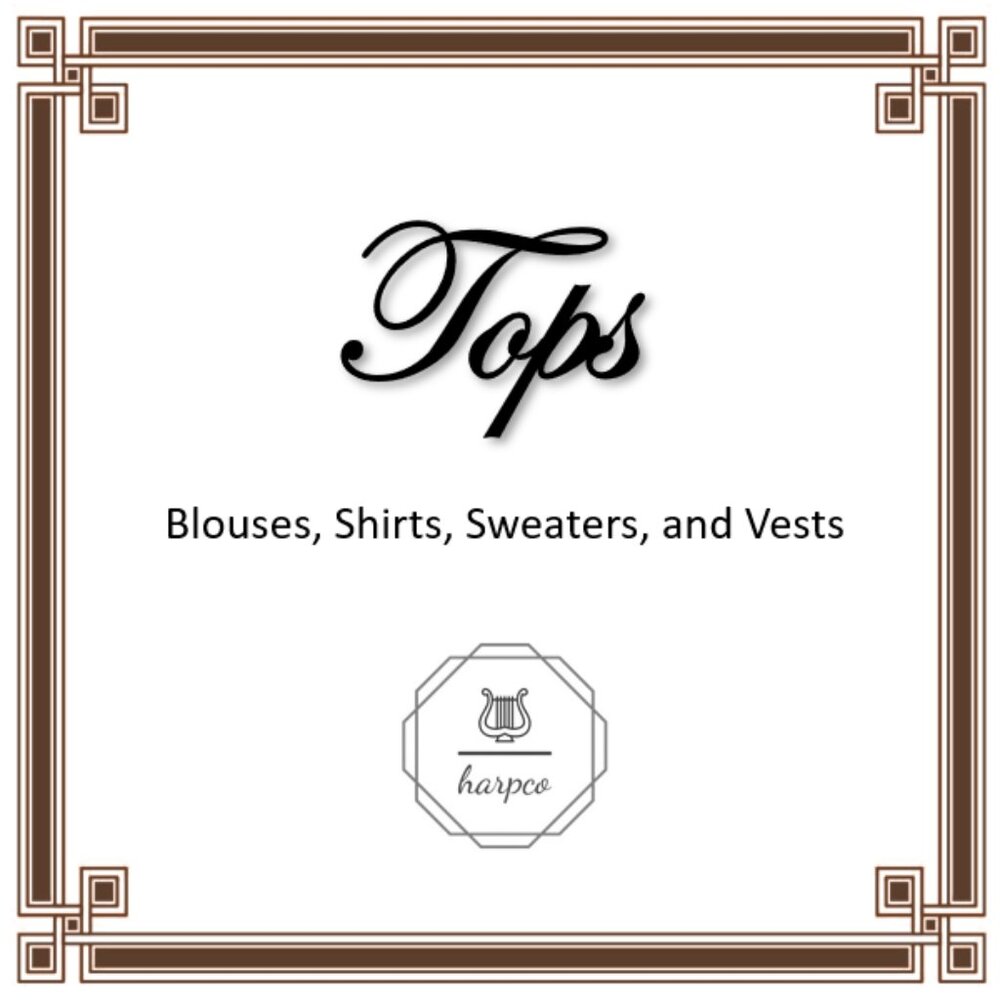 Tops - Blouses, Shirts, Sweaters, Vests
